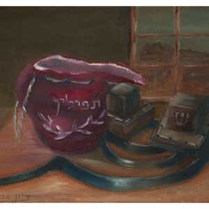 Tefillin  - Print on Canvas or Original Painting