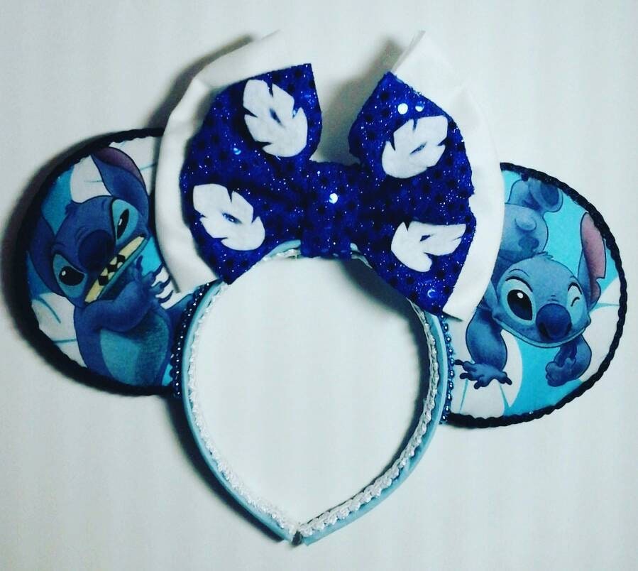 Stitch handmade ears/handmade ears/Lilo and Stitch ears/disney Etsy