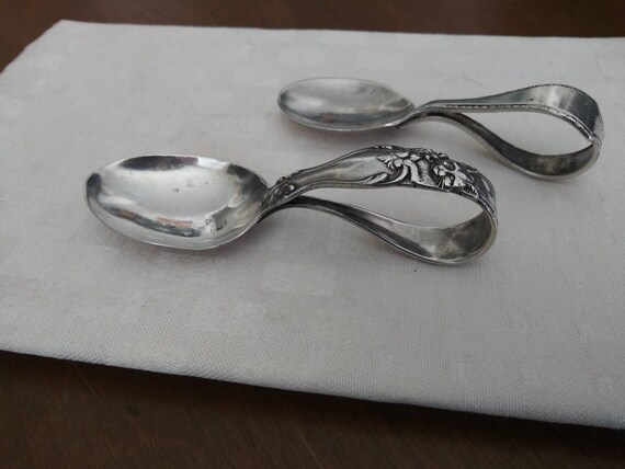 curved handle baby spoon