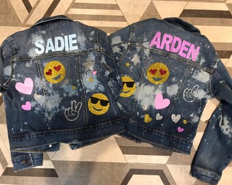 custom baby jean jacket
