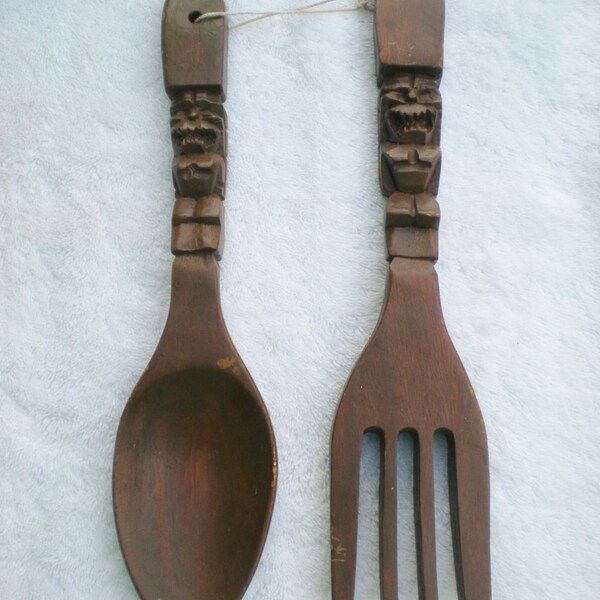 Retro Wall Decor Spoon & Fork