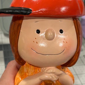 SNOOPY - スヌーピービンテージ Determined papier-mâché Paper Mache Snoopy - Etsy