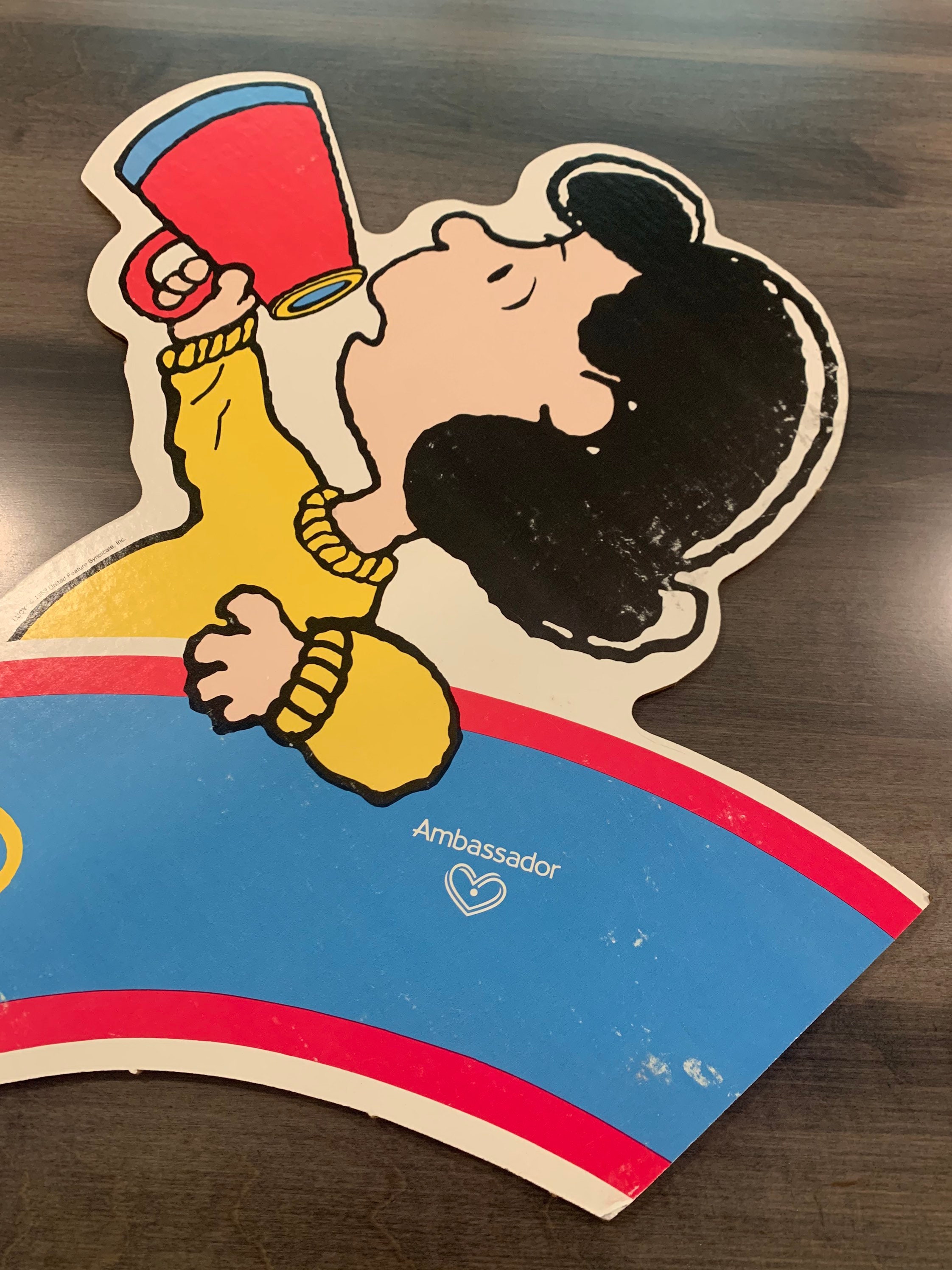 Peanuts Lucy Poster, Hooray for Dad, 1952 United Feature
