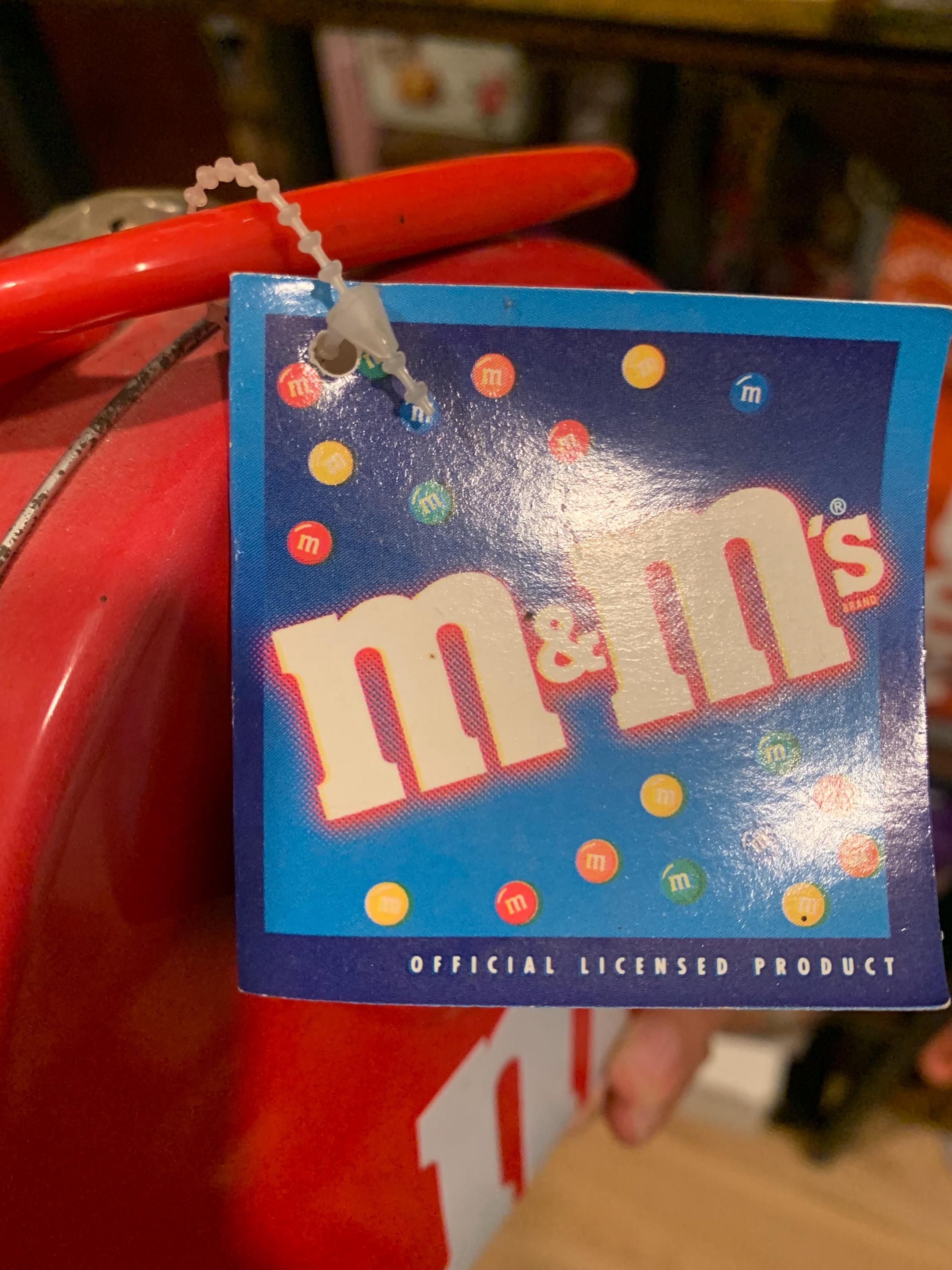 Vintage M&m's Tin Lunch Box - Red Character Design - Etsy