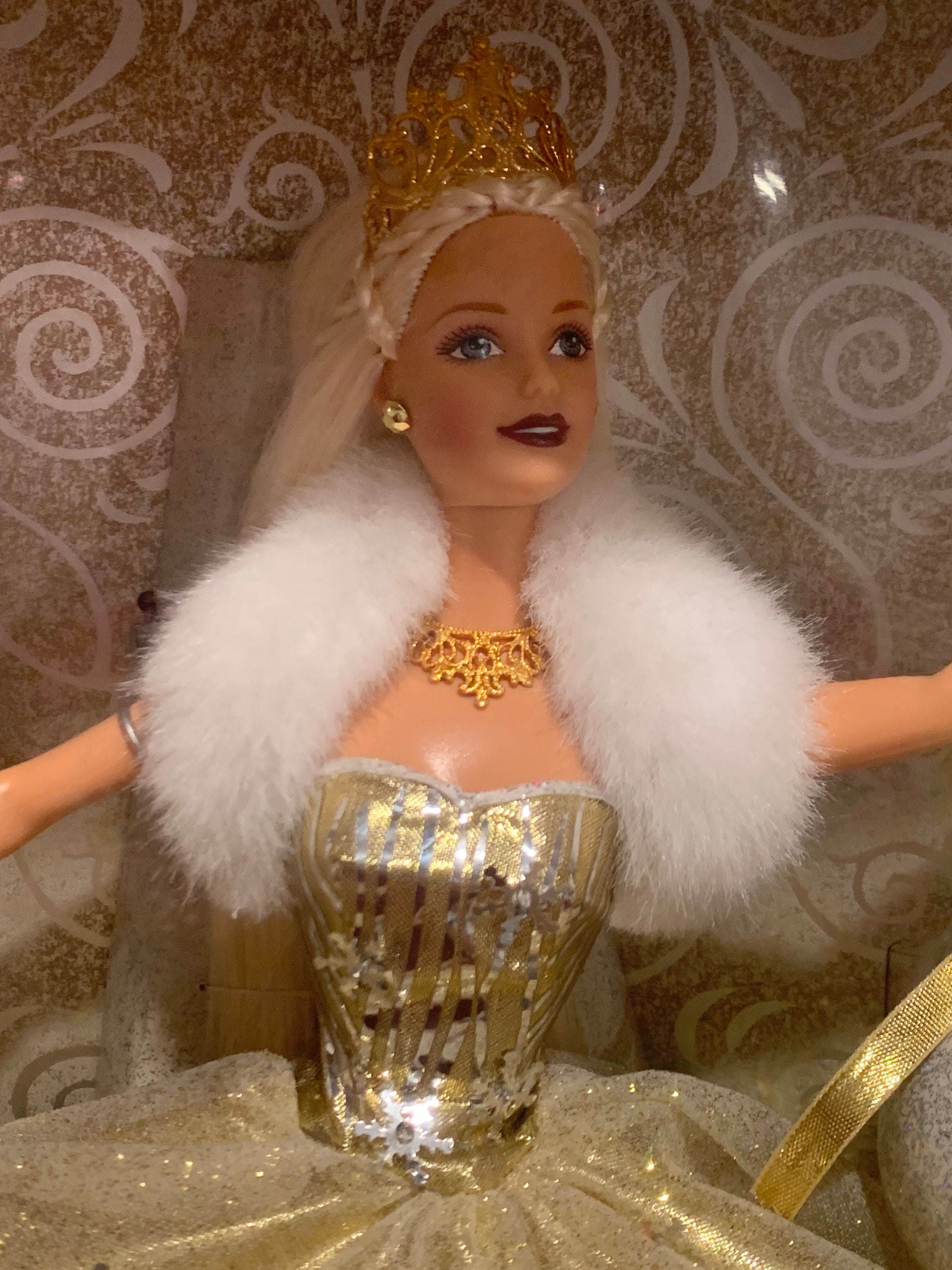 Buy Barbie Millennium. Gold Barbie Gown. Celebration Barbie 2000