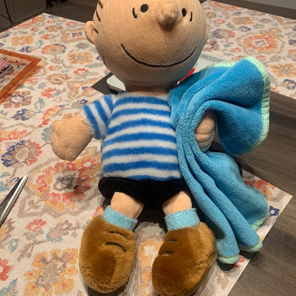 Linus Plush Blanket Etsy