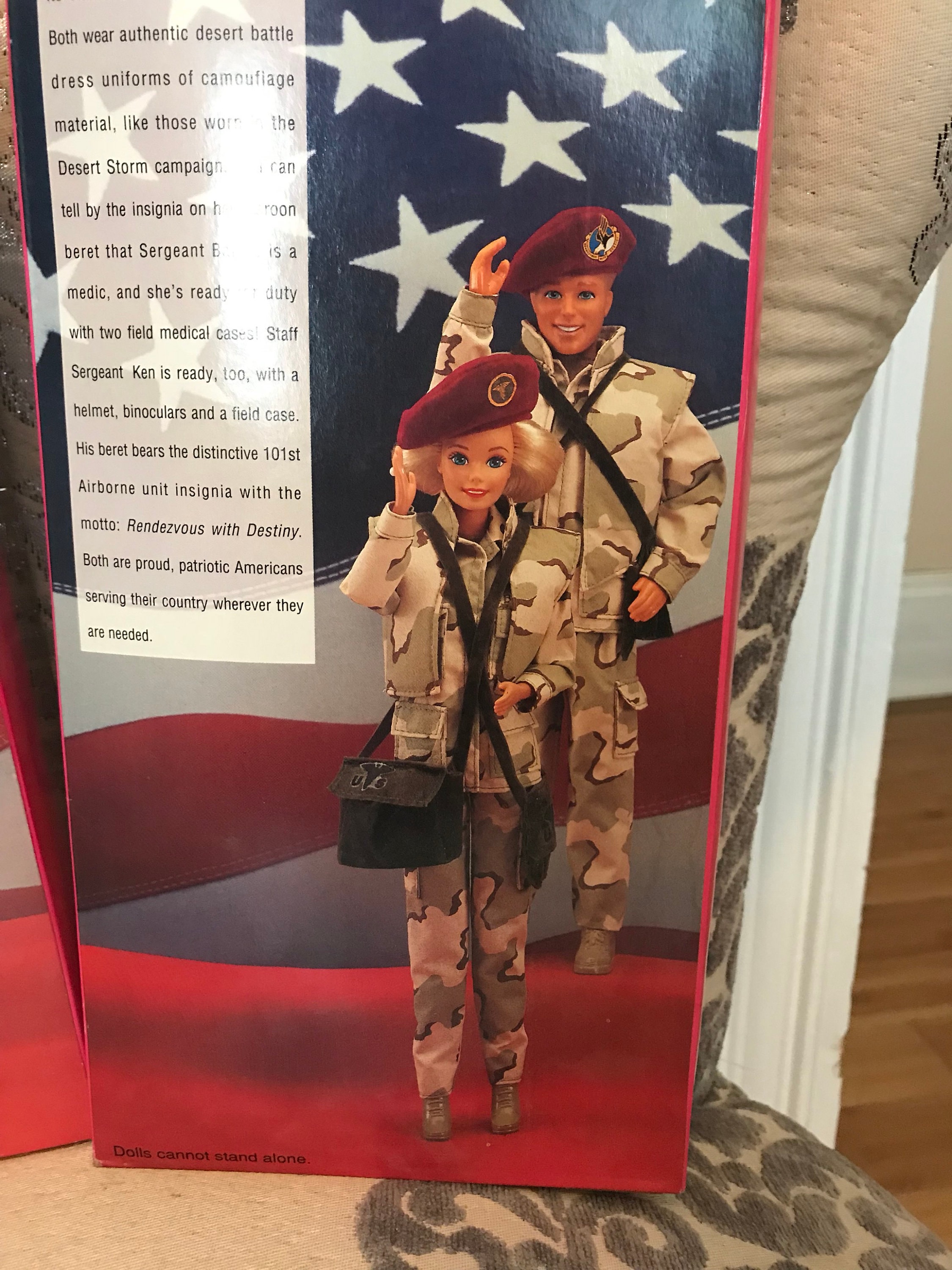 Military sales ken doll