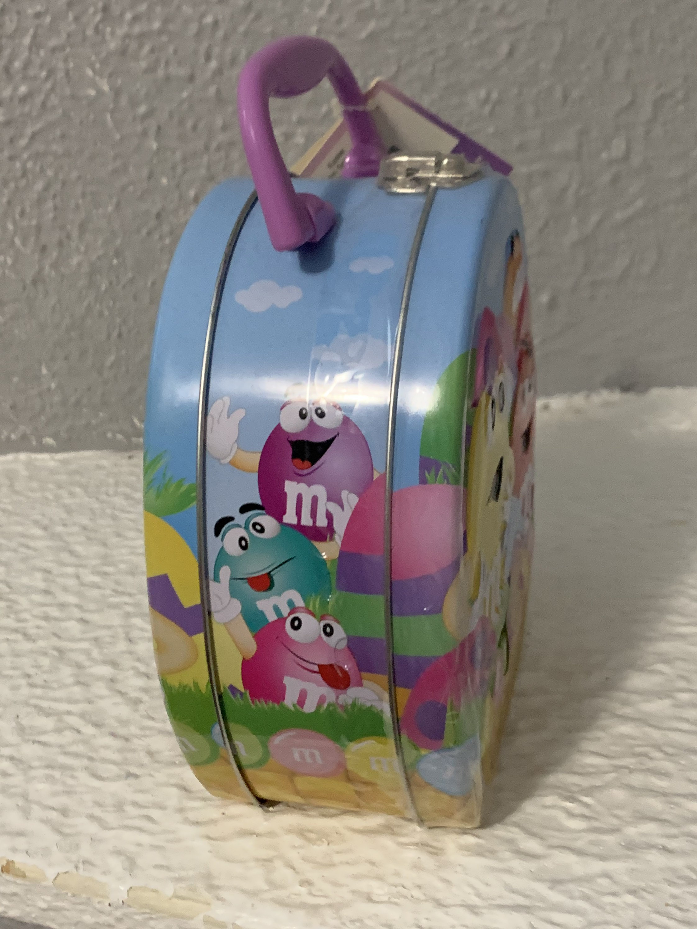 M&m's Tin Easter Box. Tin Box. Easter Bunny Box. Easter Eggs