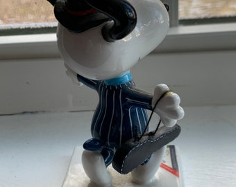 Snoopy Peanuts on Parade Figurine Top Hat & Tail Tuxedo