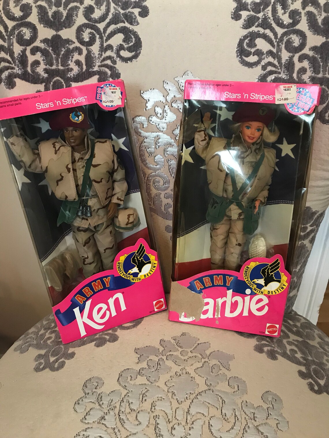 barbie and ken army