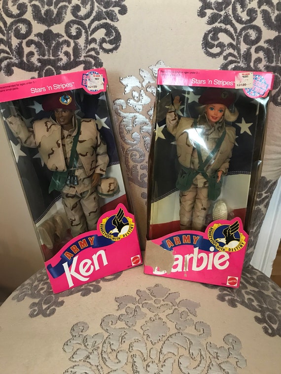 DIY Swiss Army Barbies : army barbie