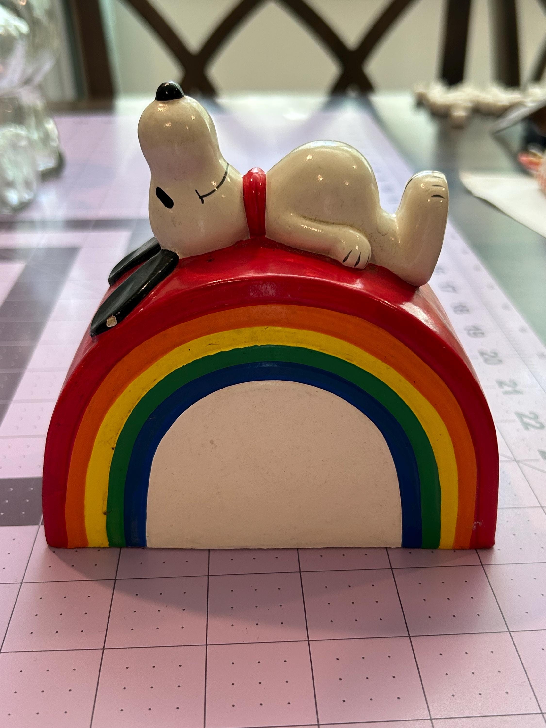 Snoopy Piggy Bank - Etsy
