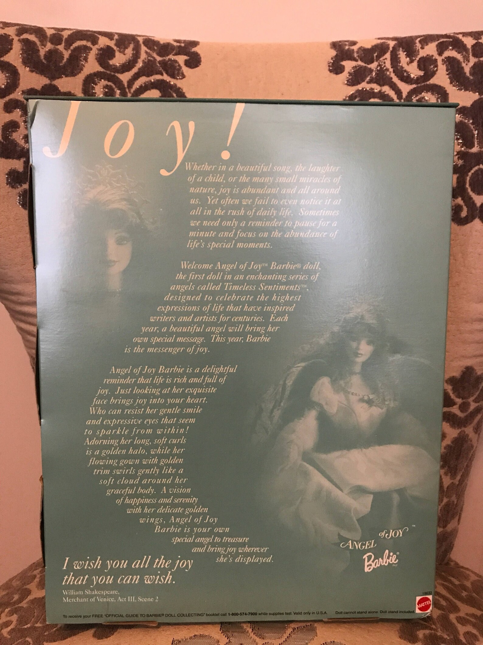 Vintage Barbie Angel of Joy Angel Barbie Blue Gown Wings - Etsy