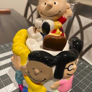 Vintage Snoopy Jar - Etsy