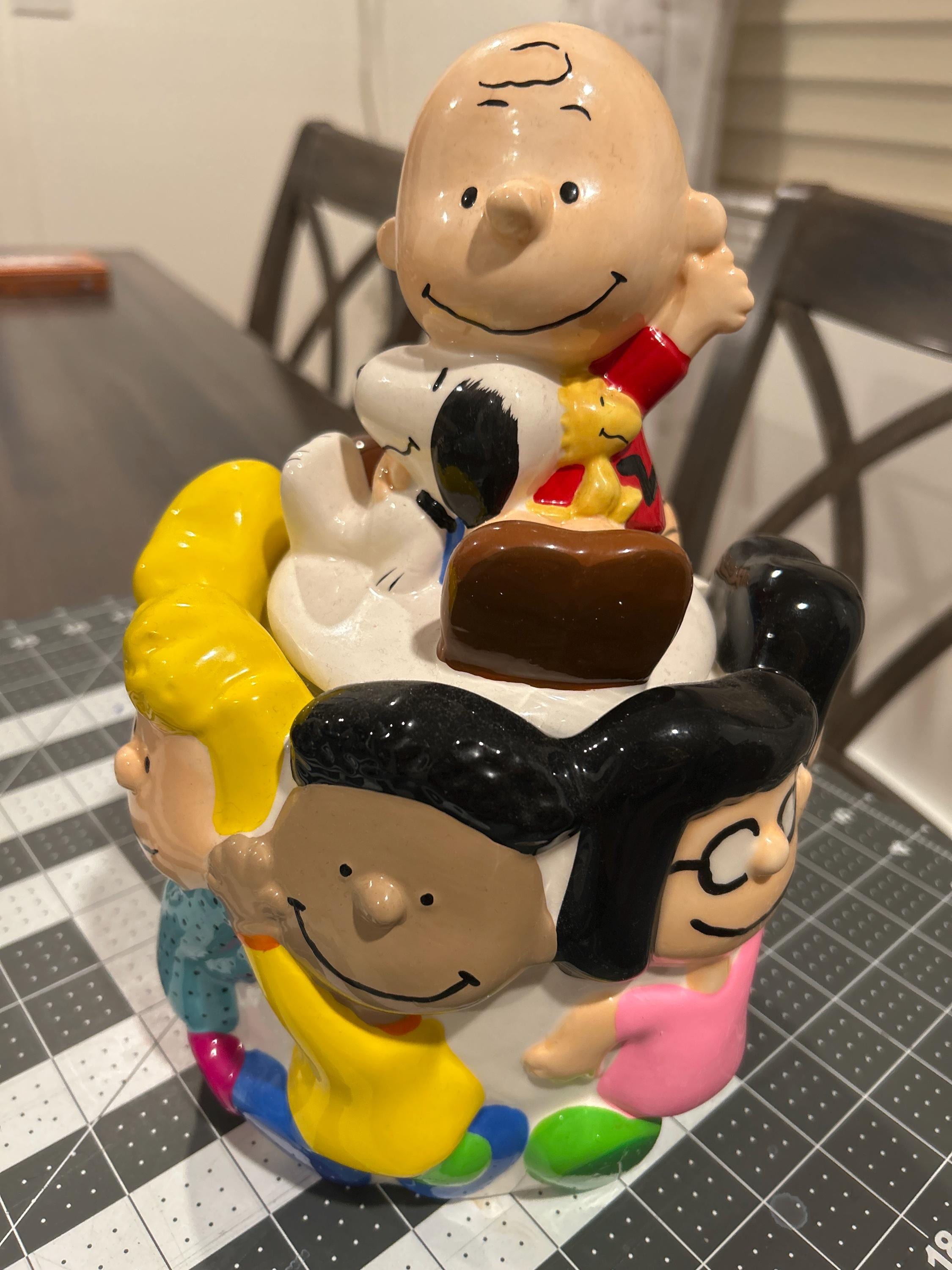 Charlie Brown Cookie Jar - Etsy