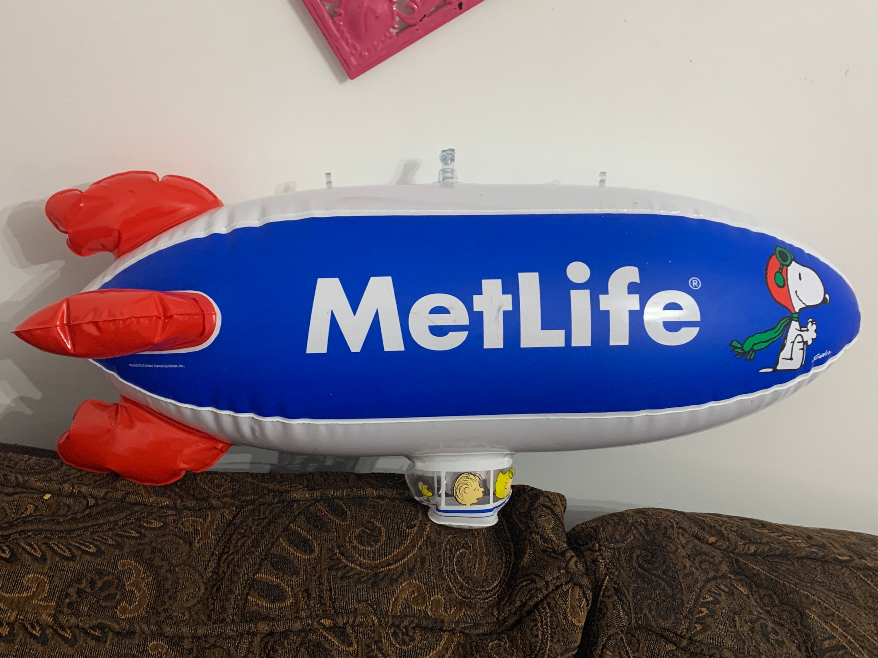 Inflatable Metlife Snoopy Blimp. Metlife Advertising. Snoopy and Peanuts. -  Etsy