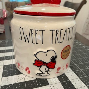 Vintage Snoopy Jar - Etsy
