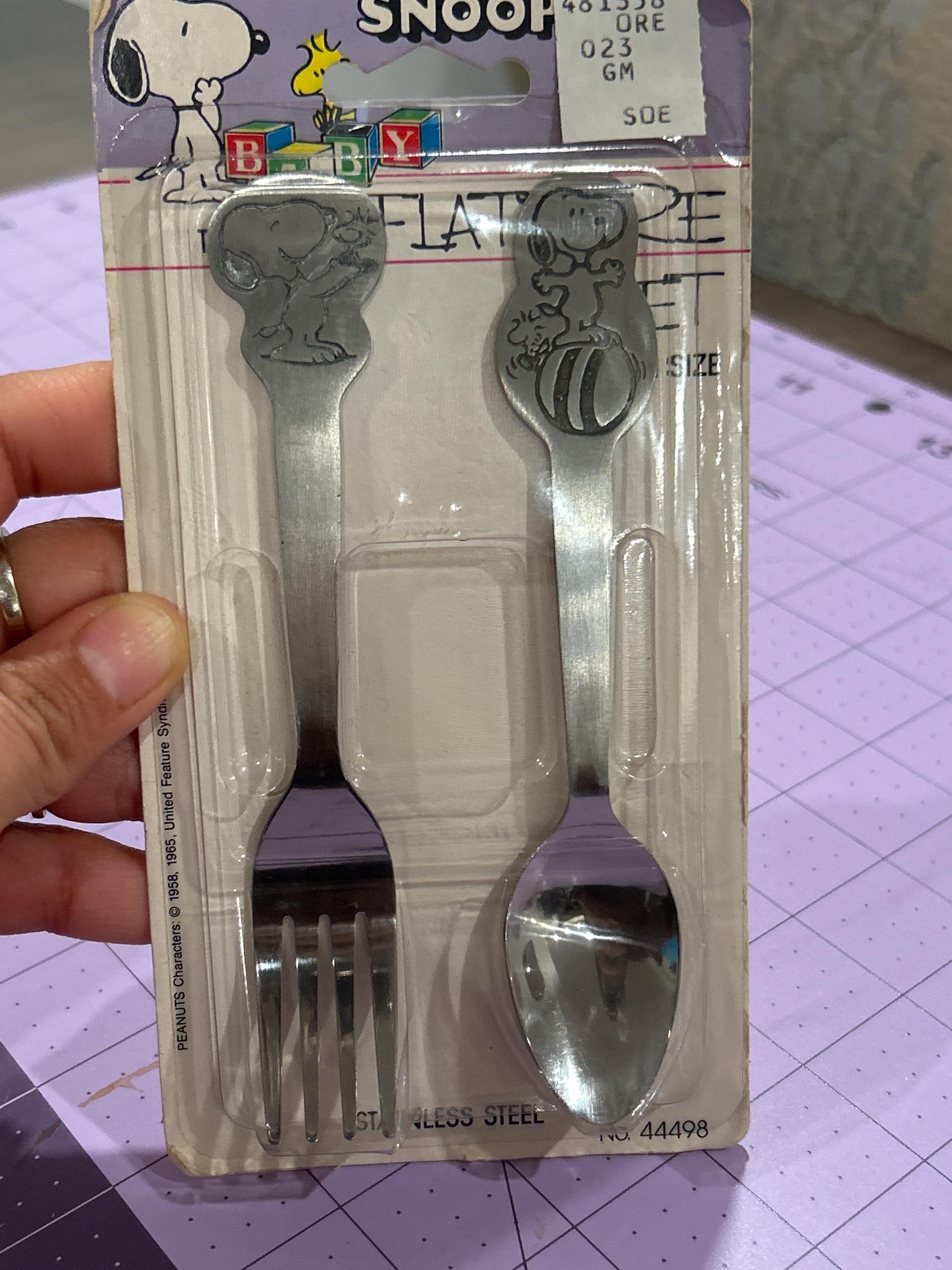 Snoopy Silverware - Etsy