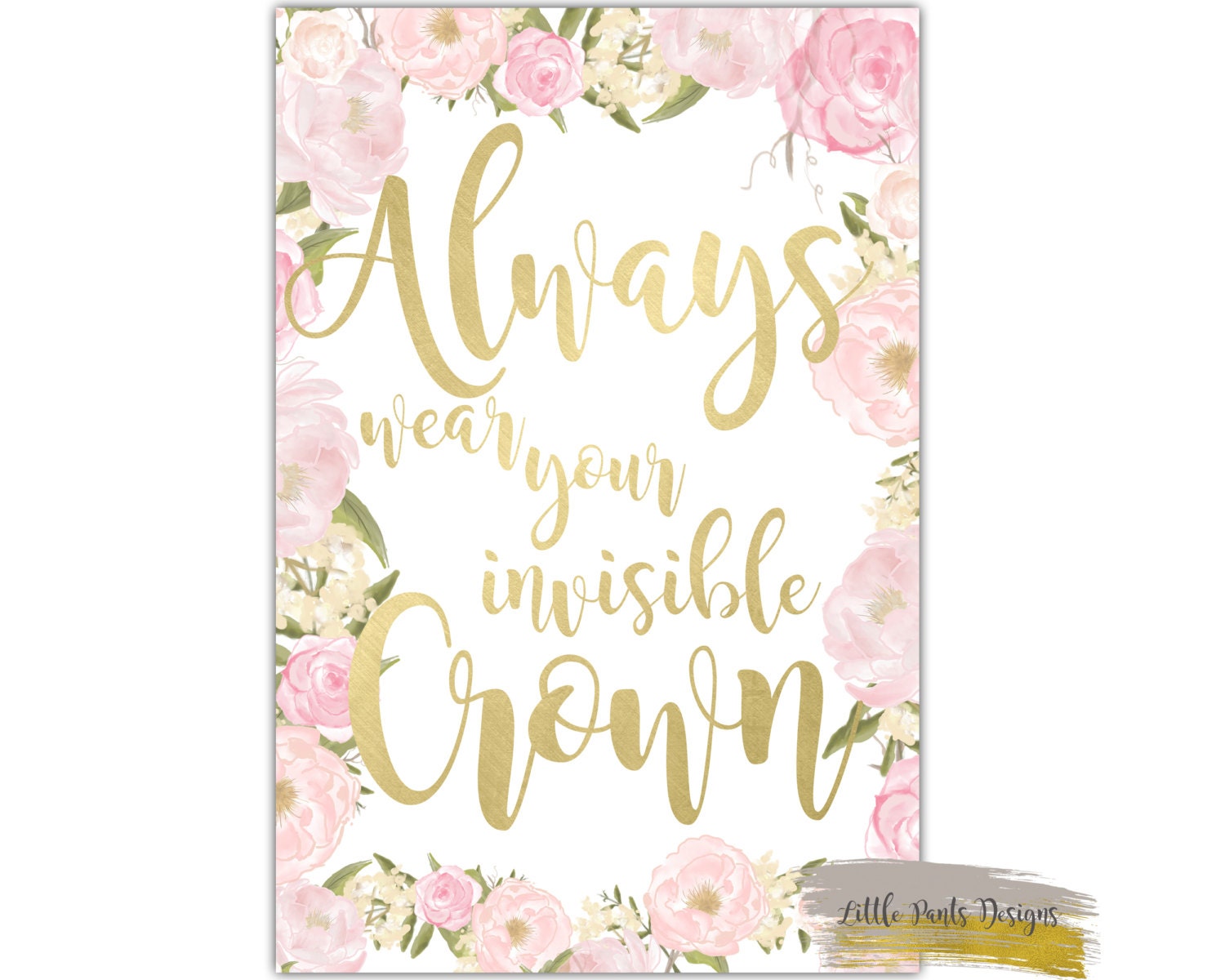 Flower Crown Wreath 60 X 90 KMART POSTER SIZE always Etsy Australia