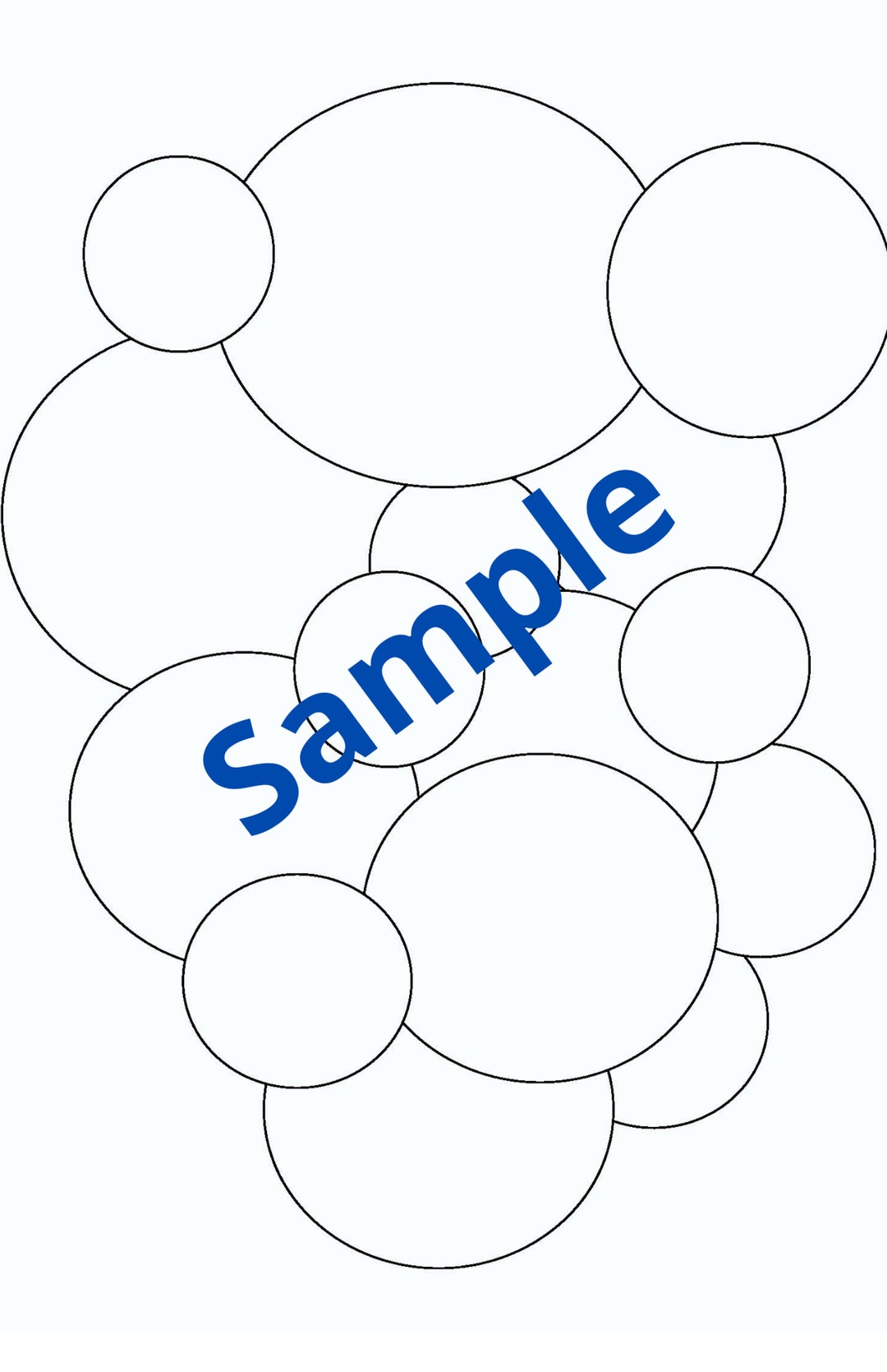 Coloring Page Circles - Etsy