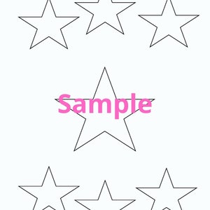 Coloring Page - Stars