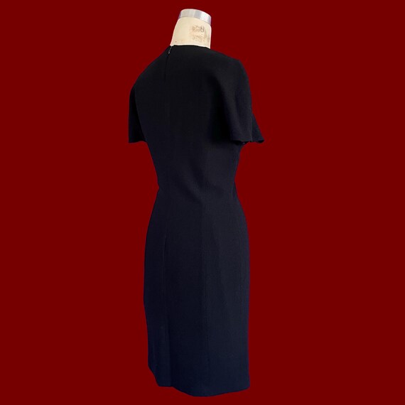90's LBD with Asymmetrical Button Vent - image 6