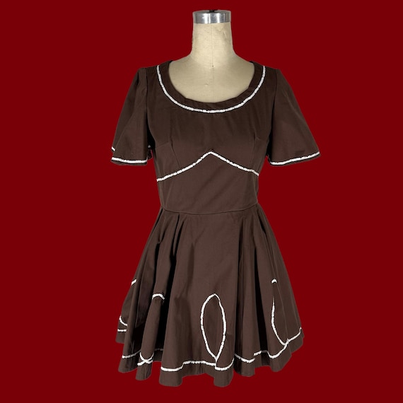 Vintage Western Inspired Mini Dress