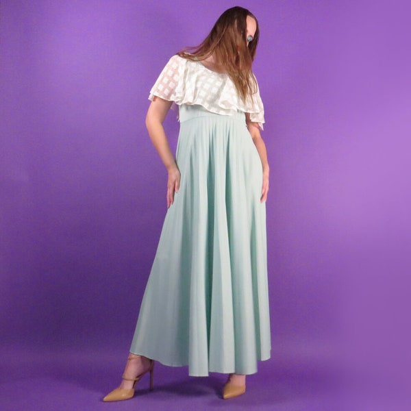 Sea Foam Green Dress Etsy