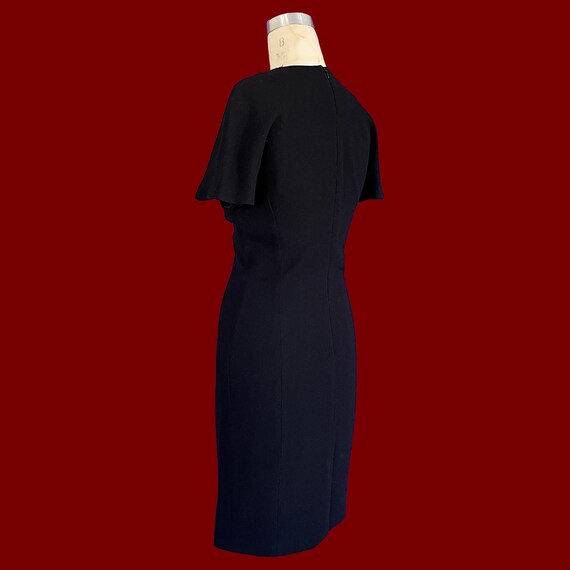 90's LBD with Asymmetrical Button Vent - image 4