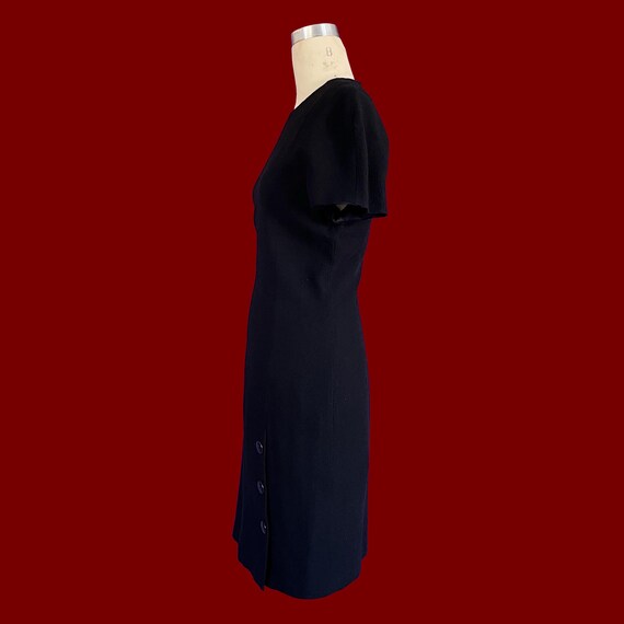 90's LBD with Asymmetrical Button Vent - image 3