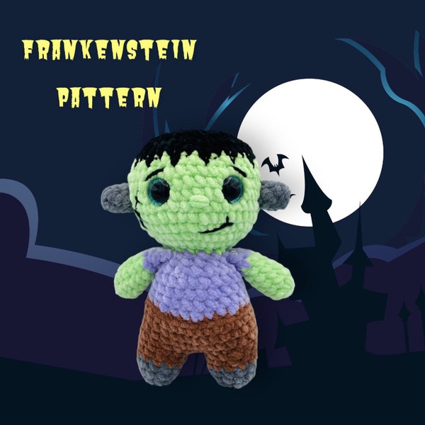 Frankenstein | Amigurumi | Crochet Doll Pattern | Halloween