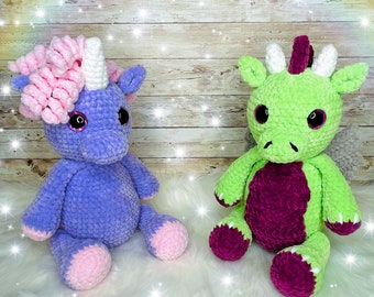 Mystical Duo | Amigurumi Crochet Digital Pattern