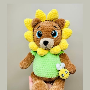 Sunny The Sunflower Bear Pattern