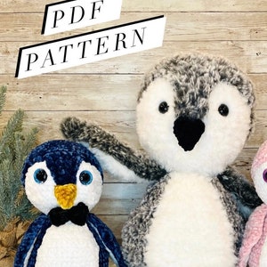 Waddle El Pingüino / Amigurumi Crochet Patrón PDF