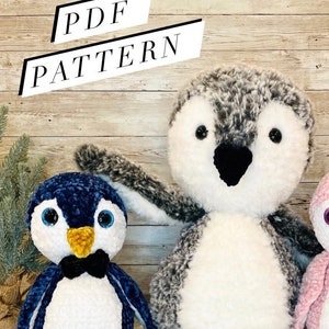 Waddle The Penguin | Amigurumi Crochet PDF Pattern