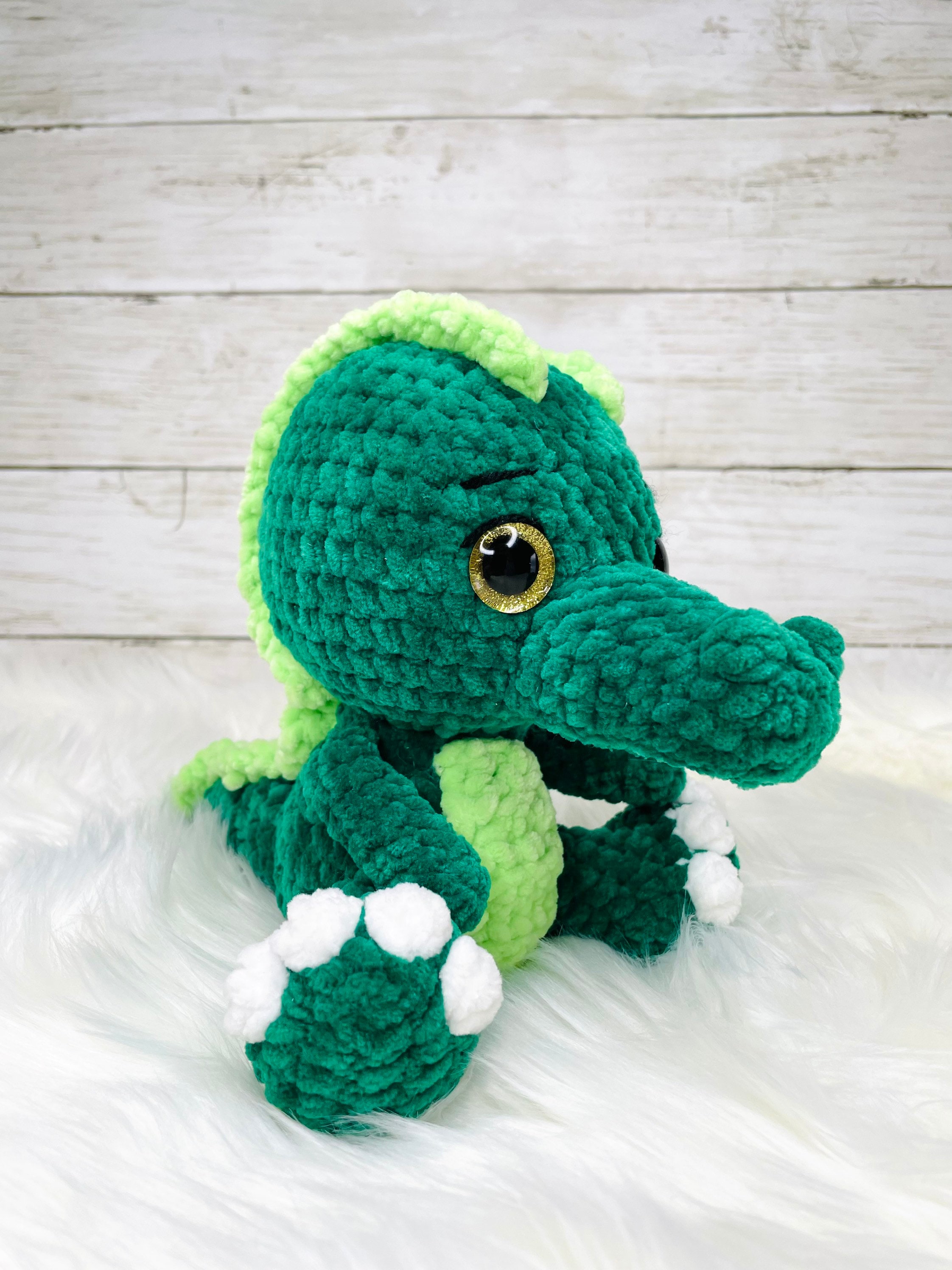 40 Alligator Crochet Patterns for Handmade Gifts, Nursery Decor, and Playful Amigurumi 27 Chompy The Alligator Amigurumi Crochet