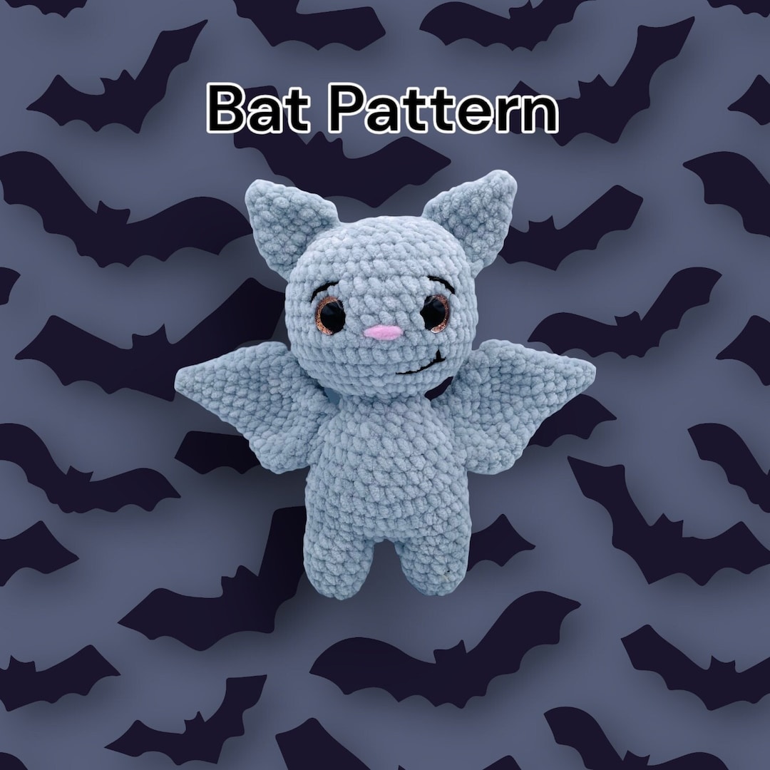 Bat | Amigurumi | Crochet Bat Pattern | Halloween - Etsy