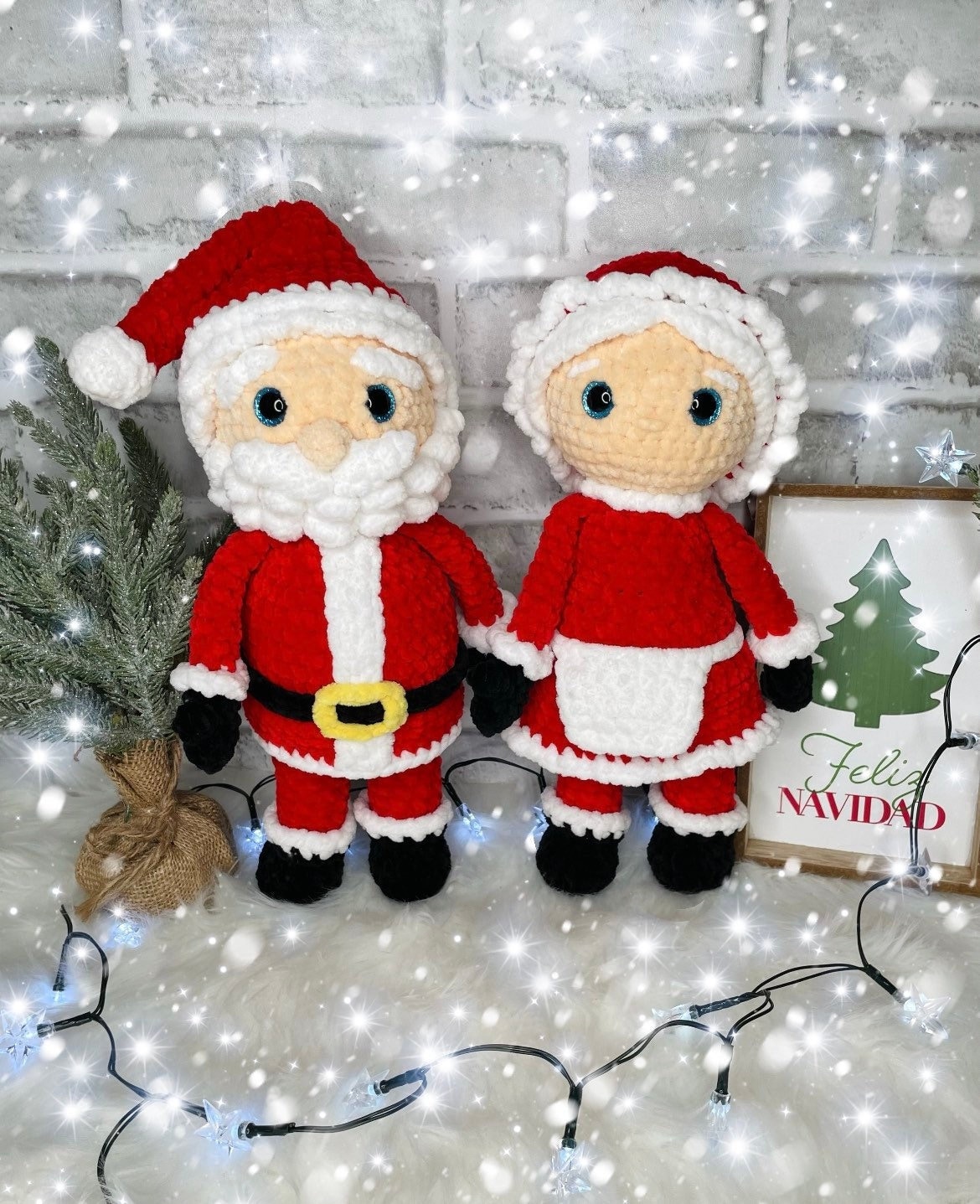 Growing Old Together Santa And Mrs. Claus Ornament - Personalized Custom Wood Ornament, Custom Shaped - CPL743_WDO – Inkify Lab Co