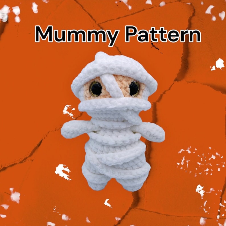 Chunky Crochet Mummy crochet pattern by ChassityAnnDesigns26