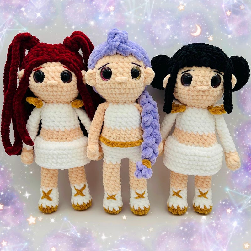 Kpop Demon Hunters Crochet Patterns Etsy