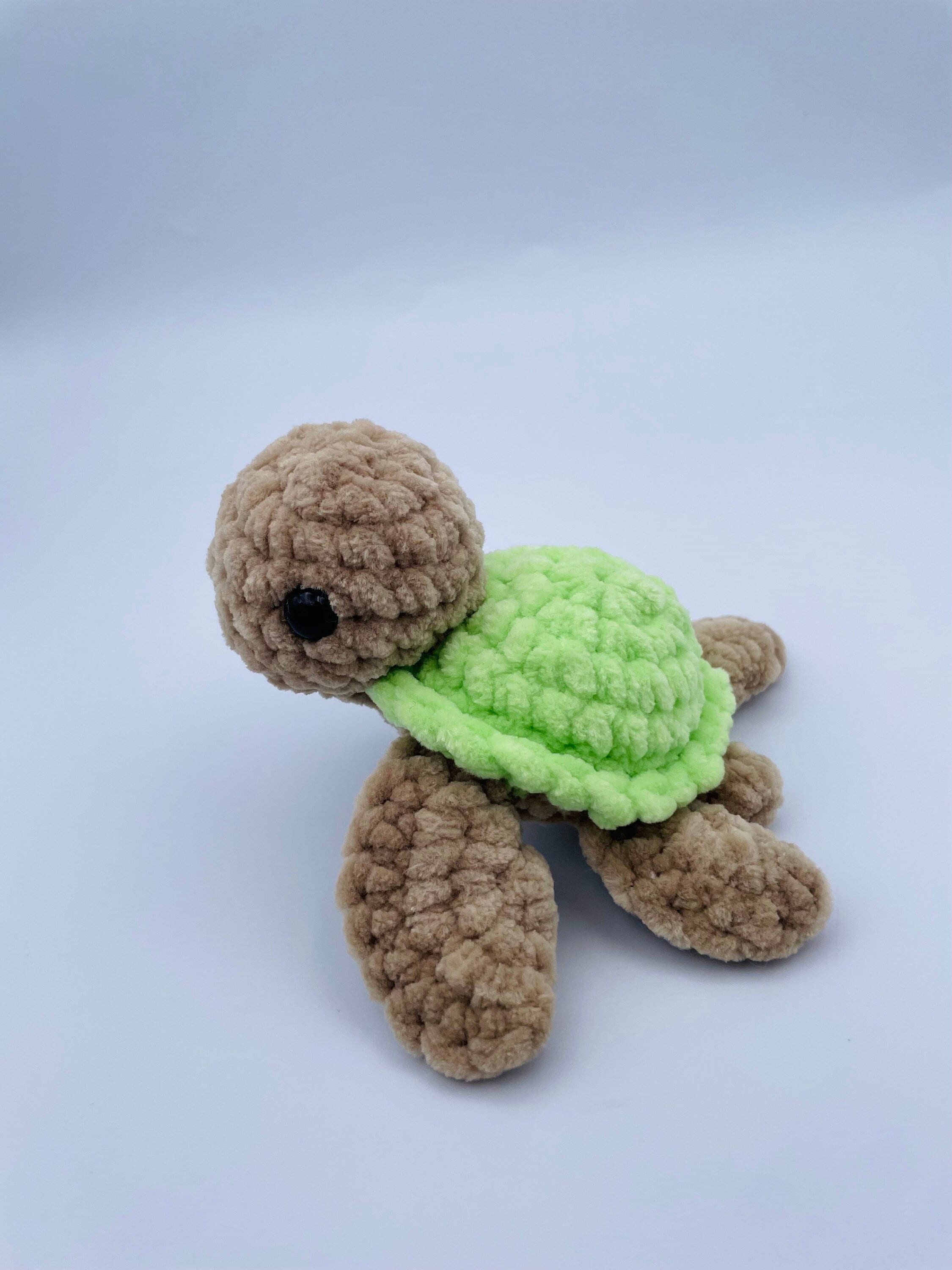 Tortuga Marina Amigurumi Fred La Tortuga Marina Patrón A CROCHET