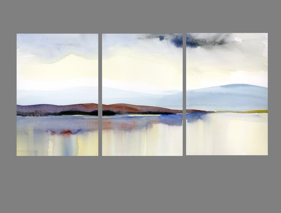 Set of 3 CANVAS Prints Gallerywrapped Stretched Canvas Etsy