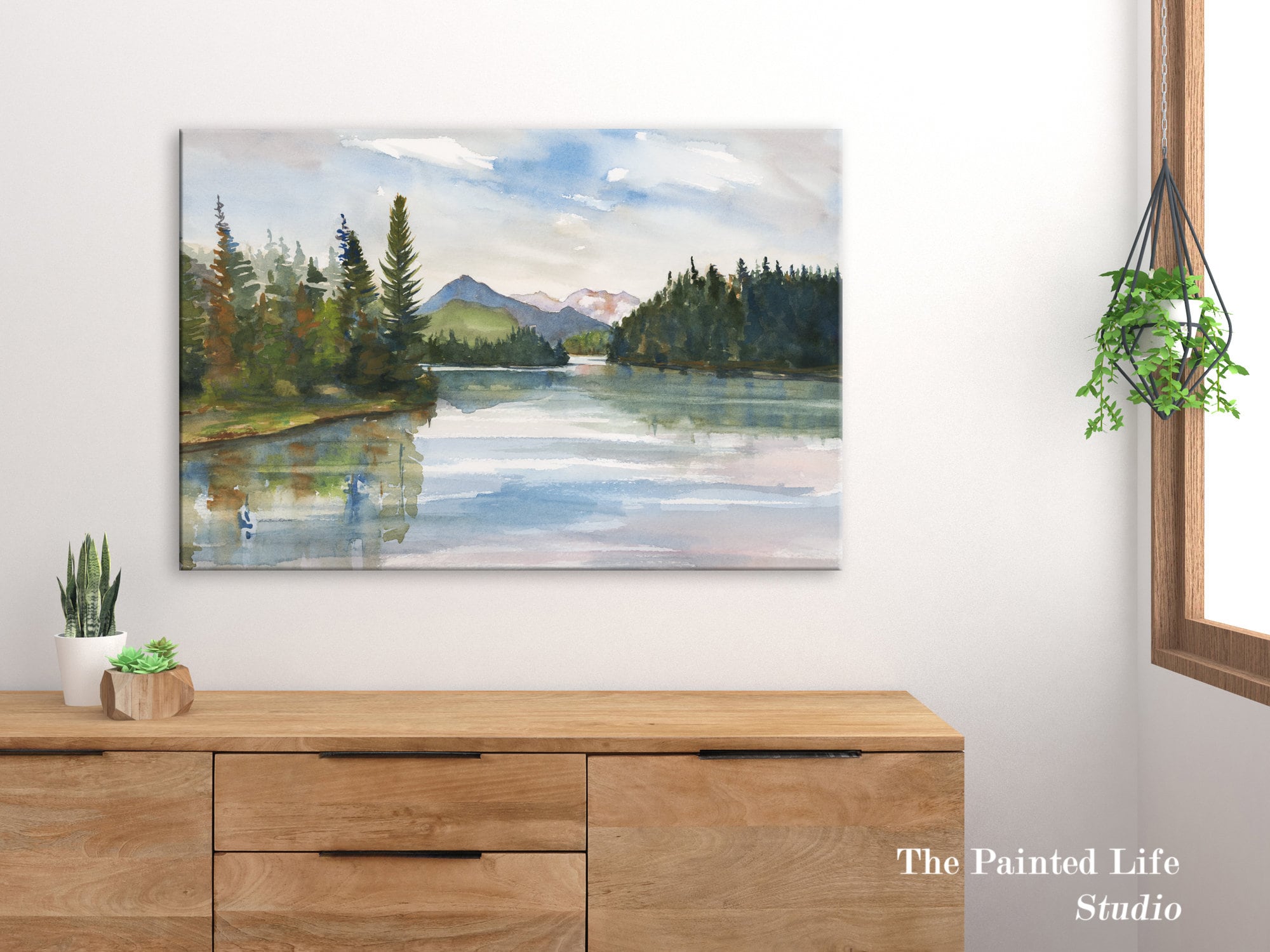 Boreas Ponds CANVAS Art Print Adirondack Mountains and Pond - Etsy