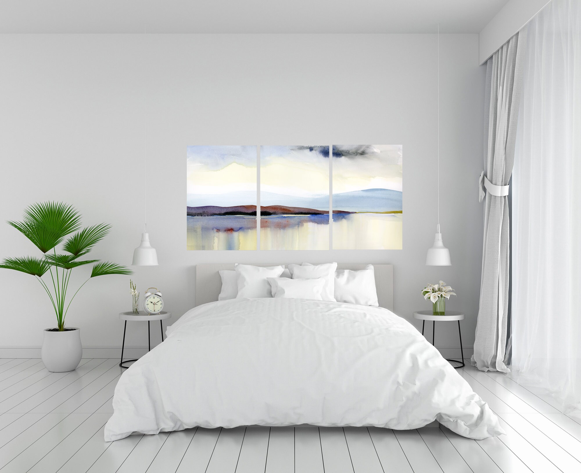 Set of 3 CANVAS Prints gallerywrapped stretched canvas Etsy