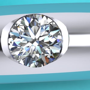 Platinum diamond 10 stone wedding ring/ diamond wedding ring / platinum diamond / eternity ring / hatton garden london jewellers image 4