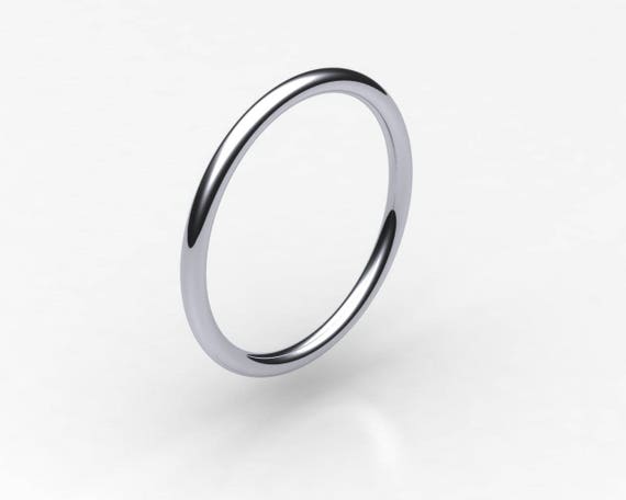 7mm Elegant Plain Platinum Ring for Men With Horizontal Lines JL PT 541 -  Etsy