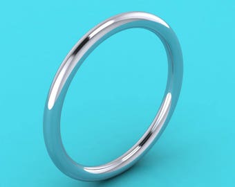 Mila kunis style PLATINUM  950 1.75mm  ring /Wedding Band /wedding ring / eternity Ring / engagement ring hatton garden london jewellers