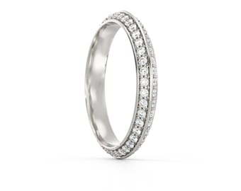 Platin Diamant Ehering / Eternity Ring / Eternity Ring / Platin Ehering / Hatton Garden / Eternity Ring / Eternity Ring