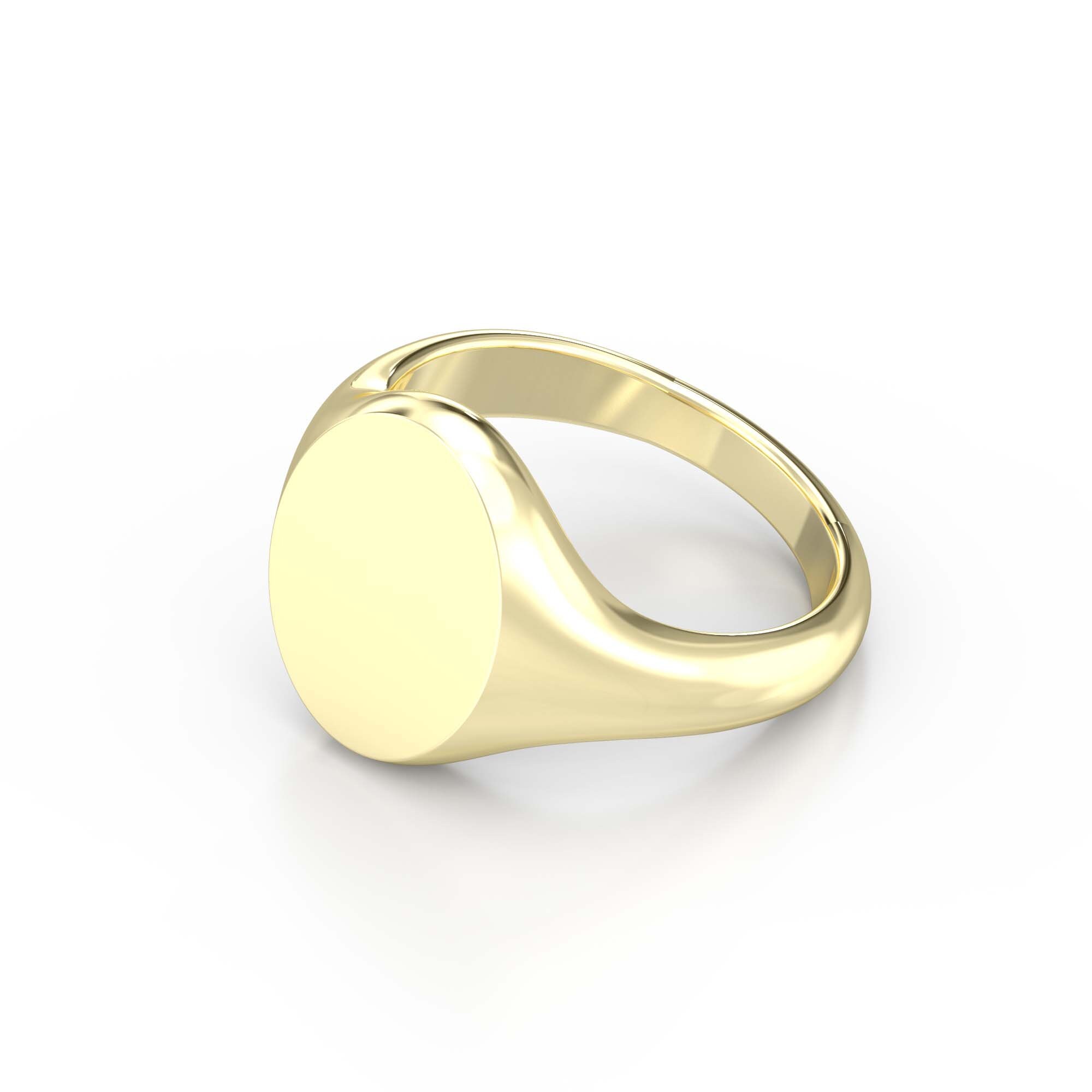 MB Essentials Oxford Ring in 14k Yellow Gold