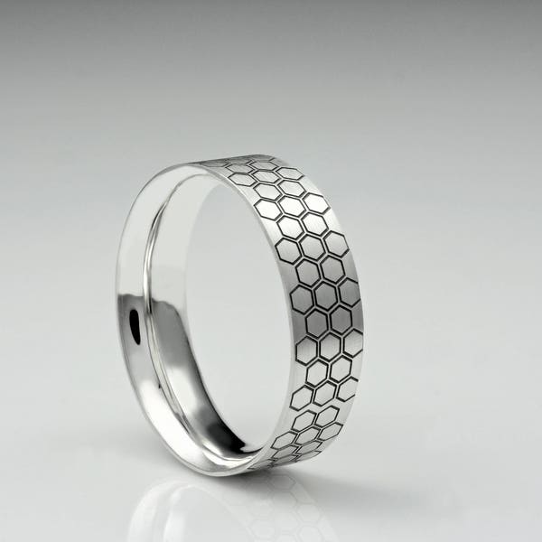 Mens Platinum Rings Etsy